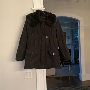 Blue Duck fur lined coat